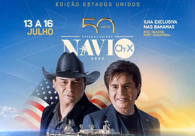 Navio Chitãozinho e Xororó 50 Anos Edição Estados Unidos :: TOP DE